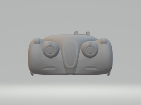 Jaguar xj 120 race car Modelo de impresión 3D