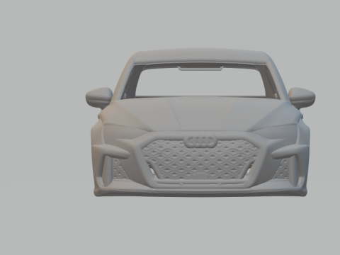 Audi rs3 hatch 3D 打印模型