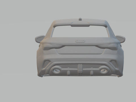 Audi rs3 hatch 3D 打印模型