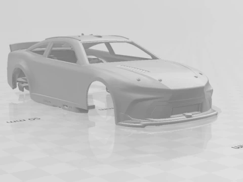 トヨタ カムリ ナスカー 3Dプリントモデル