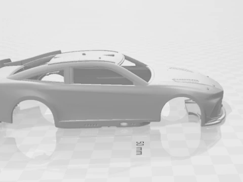 Toyta camry nascar 3D Print Model