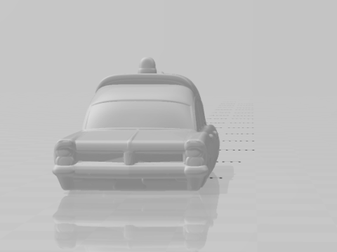 Pontiac bonneville ambulance 3D 프린트 모델