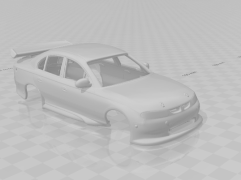 Holden Commodore supercars 3D Print Model