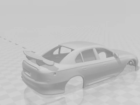 Holden Commodore supercars 3D Print Model