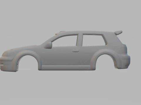 Volkswagen golf mk4 3D 프린트 모델