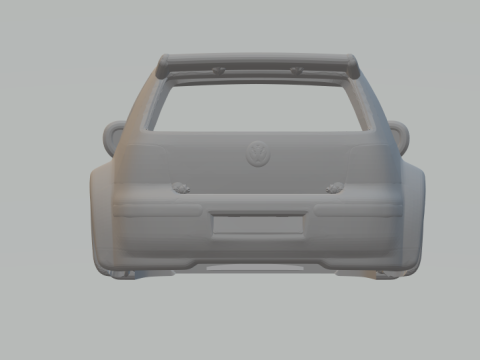 Volkswagen golf mk4 3D 프린트 모델