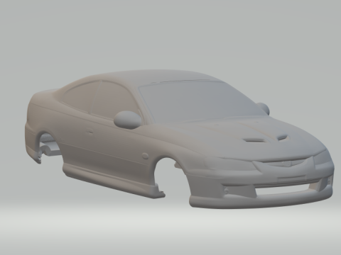 Holden monaro closed windows 3D 프린트 모델
