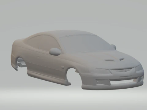 Холден Монаро закрыл окна 3D Принт Модель