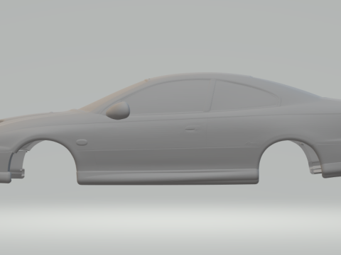 Holden monaro closed windows 3D-Druckmodell
