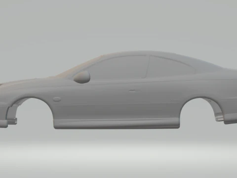 Holden monaro closed windows 3D Print Model