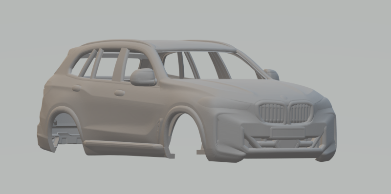 X5 Model Cetak 3D .c4d .max .obj .3ds .fbx .stl .blend