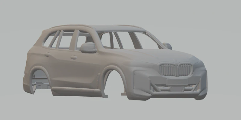 X5 3D Print Model .c4d .max .obj .3ds .fbx .stl .blend