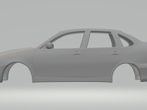 Seat cordoba 3D Print Model