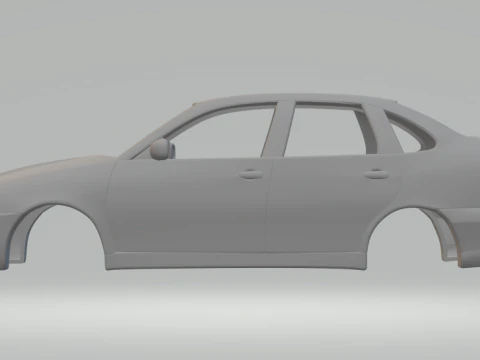 Seat cordoba 3D Print Model