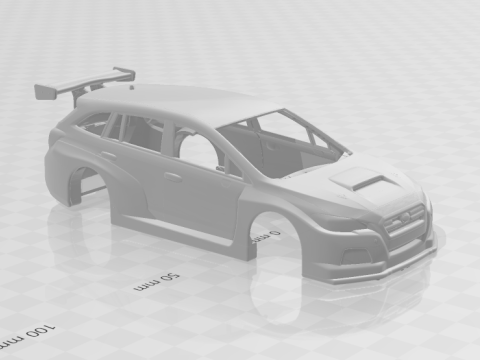 Subaru Levorg 3D Print Model