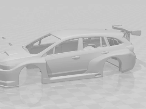 Subaru Levorg 3D Print Model