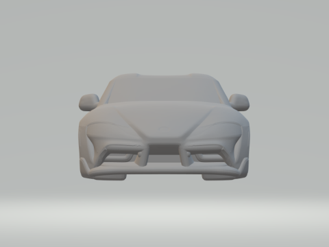 Toyota supra closed 3D Print Model