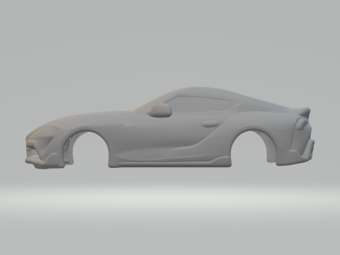 Toyota supra closed 3D Print Model