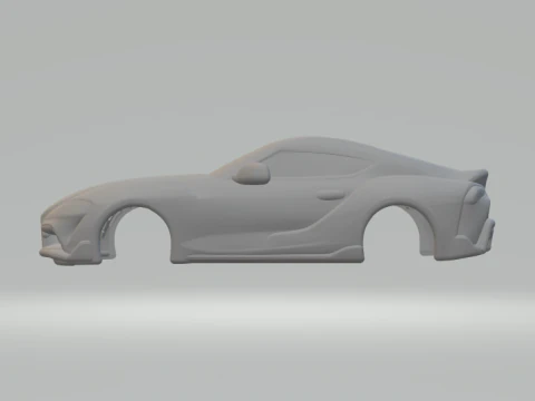 Toyota supra closed 3D Print Model