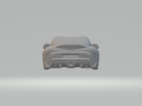 Toyota supra closed 3D Print Model