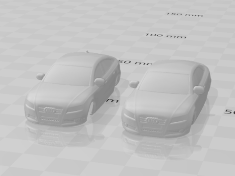 Audi a 5 closed pack 3D 프린트 모델