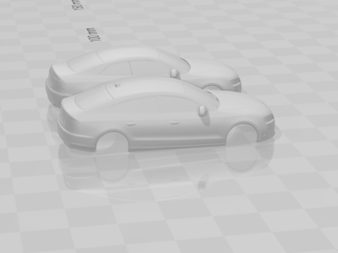 Audi a 5 closed pack 3D 프린트 모델
