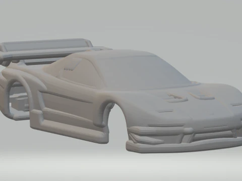 Wyścig Nsx zamknął okna Model do druku 3D