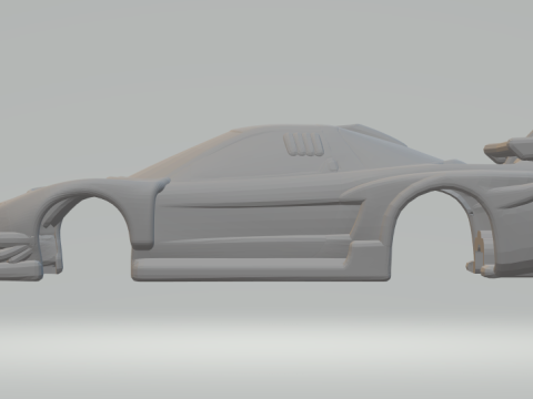 Nsx race closed windows 3D 打印模型