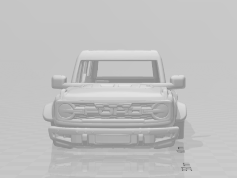 Bronco 4doors 3D Print Model