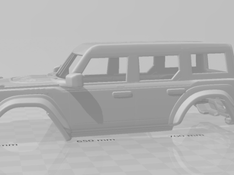 Bronco 4doors 3D Print Model