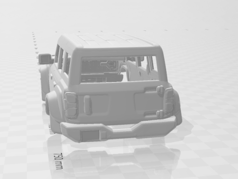 Bronco 4doors 3D Print Model