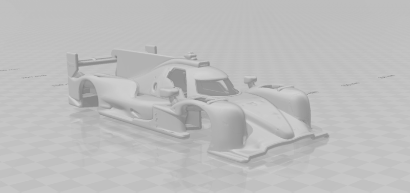 Oreca lmp2 Model Cetak 3D .c4d .max .obj .3ds .fbx .stl .blend