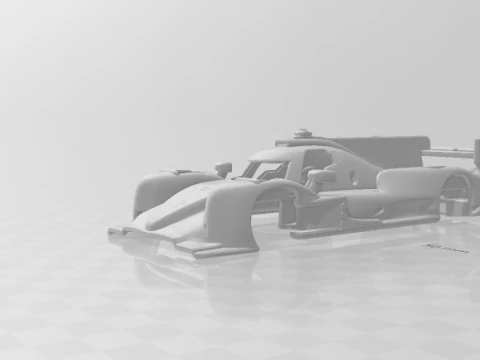 Oreca lmp2 3D Print Model