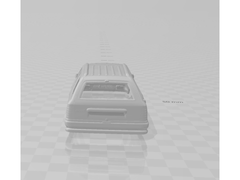 Mercedes benz e wagon 3D 프린트 모델