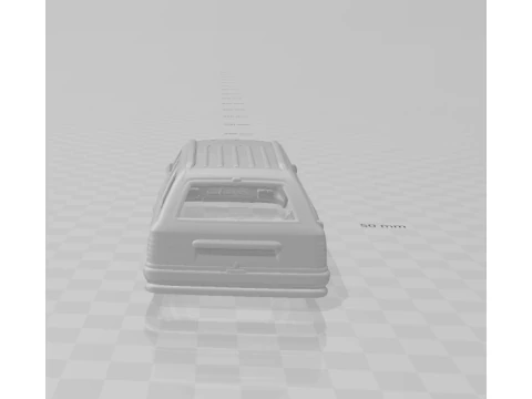 Mercedes benz e wagon 3D Print Model
