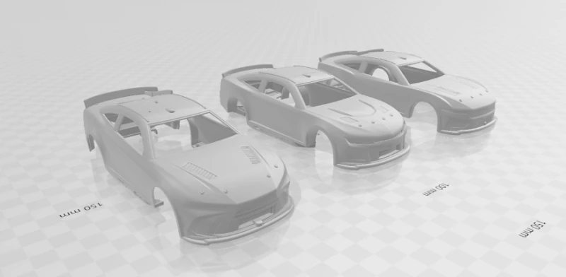 Nascar pack next gen 3D Print Model .c4d .max .obj .3ds .fbx .stl .blend 