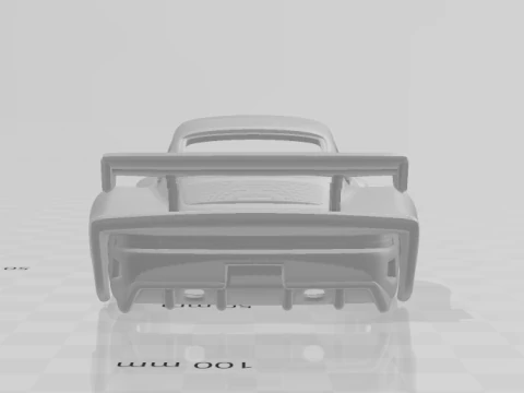 Porsche 959 custom long tail 3D Print Model