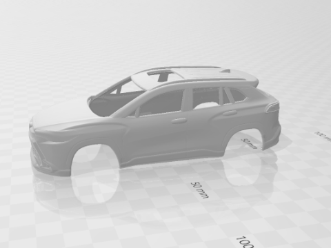 Toyota corolla cross 2024 Modello di stampa 3D