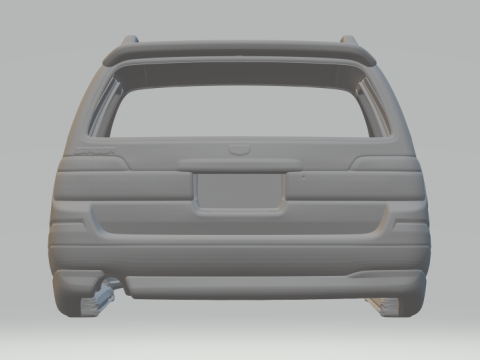 Nissan Stagea 3D-Druckmodell
