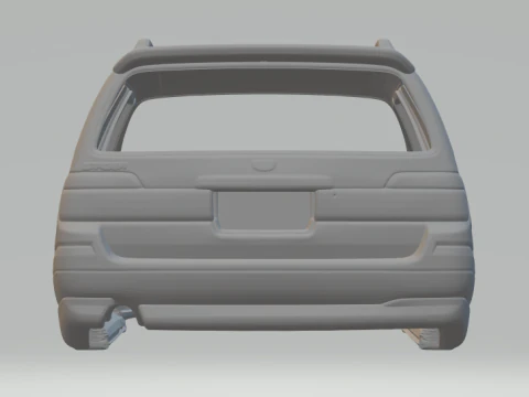 Nissan Stagea 3D Print Model