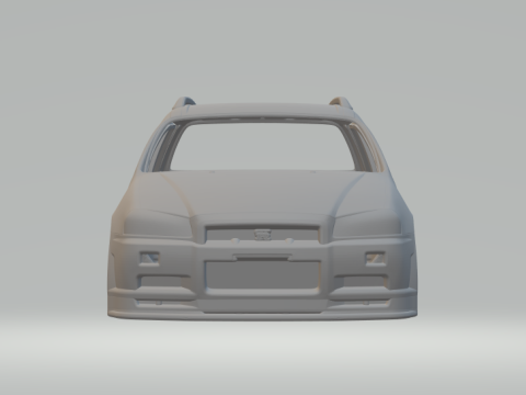 Nissan Stagea gtr 3D प्रिंट मॉडल