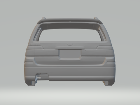 Nissan Stagea gtr 3D प्रिंट मॉडल