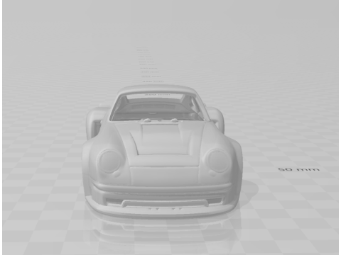Porsche 959 3D Baskı Modeli