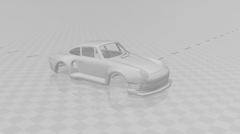 Porsche 959 Modelo de Impressão 3D .c4d .max .obj .3ds .fbx .stl .blend