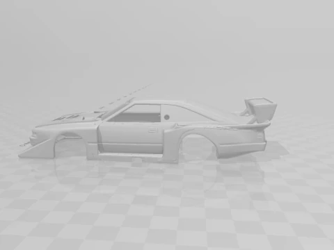 Nissan silvia silhouette 82 3D Print Model