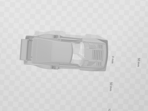 Nissan silvia silhouette 82 3D 프린트 모델