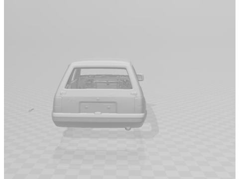 Vauxhall nova 3D 프린트 모델