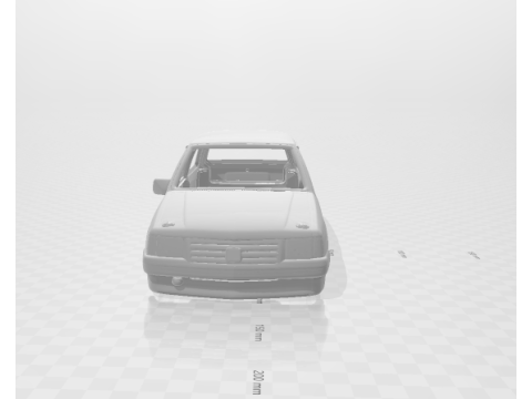 Vauxhall nova 3D 프린트 모델