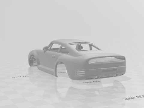 Porsche 959 3D Print Model