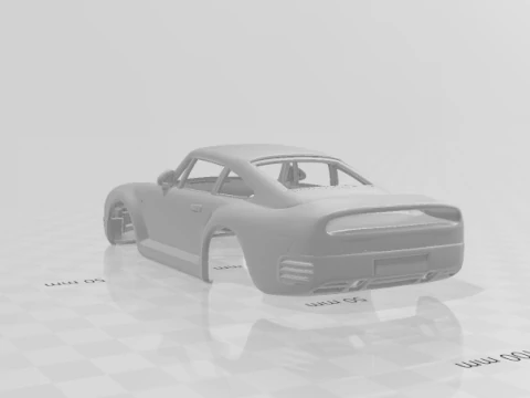 Porsche 959 3D Print Model